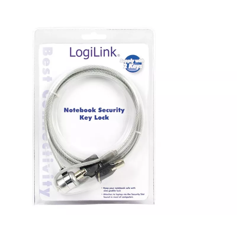 Kannettavan tietoturvalukko LogiLink nbs003 1,5 m