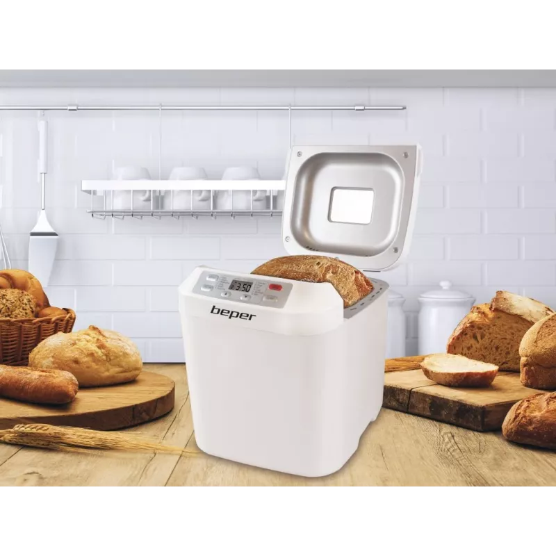 Leipäkone Beper BC.130 – 550 W, 12 ohjelmaa, 600–900 g leivät