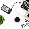 QOLTEC SATA-sovitin 52269 2,5 tuuman asemalle USB-C, tukee jopa 2 TB