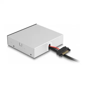 DeLOCK 64207 USB-keskitin 5000 Mbit/s musta harmaa