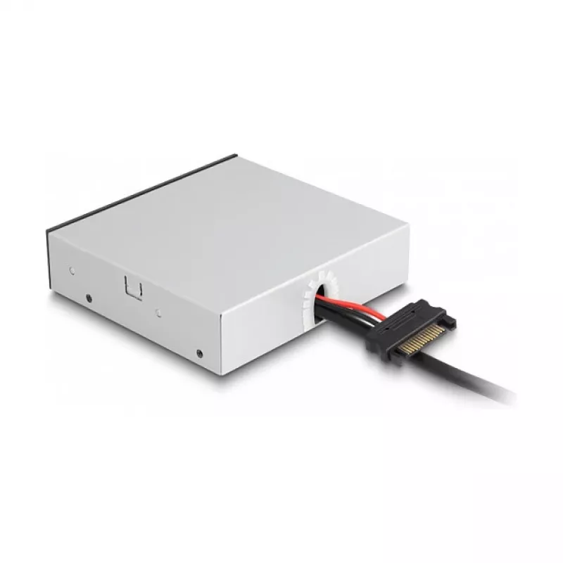 DeLOCK 64207 USB-keskitin 5000 Mbit/s musta harmaa