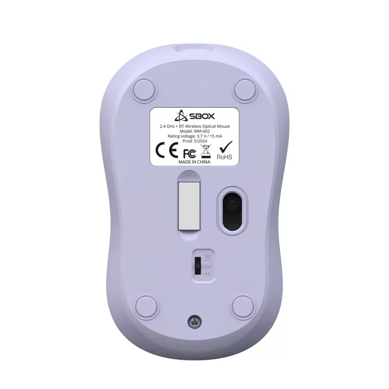 Sbox WM-602 violetti langaton