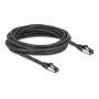Verkkokaapeli DeLOCK 80574 RJ-45 Cat8.1 5 m musta