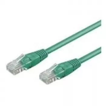 Wentronic Goobay CAT 5e -verkkokaapeli, U/UTP, vihreä, 15 m - CCA-kupariseos (68353)