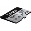 Flash-muisti Lexar 512 GB UHS-I microSDXC SILVER PLUS