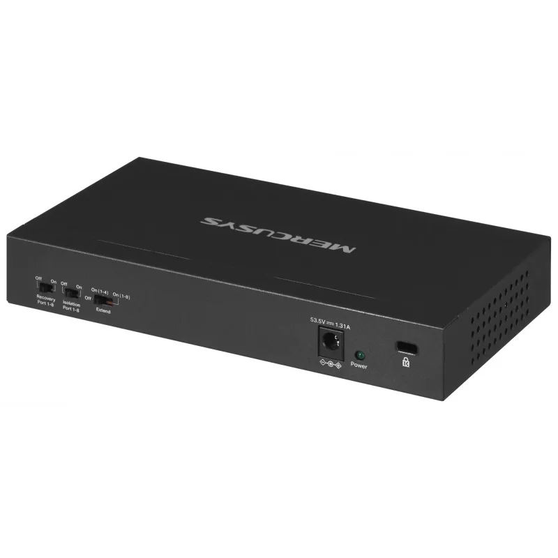 Kytkin Mercusys MS110P 10 porttia 10/100Mbps POE+ 8 porttia (versio 1.0)
