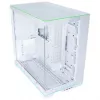 Lian Li O11 Dynamic EVO RGB -PC-kotelopaketti + HydroShift II LCD-S 360TL AiO - valkoinen
