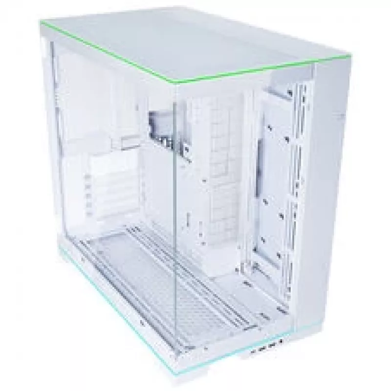 Lian Li O11 Dynamic EVO RGB -PC-kotelopaketti + HydroShift II LCD-S 360TL AiO - valkoinen