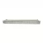 Synergy 21 S216339 19" Keystone-kytkentäpaneeli 48 moduulille, 1U, vaaleanharmaa