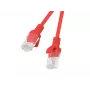 PATCHCORD Cat.6 UTP 2M punainen FLUKE PASSED LANBERG 10-PACK