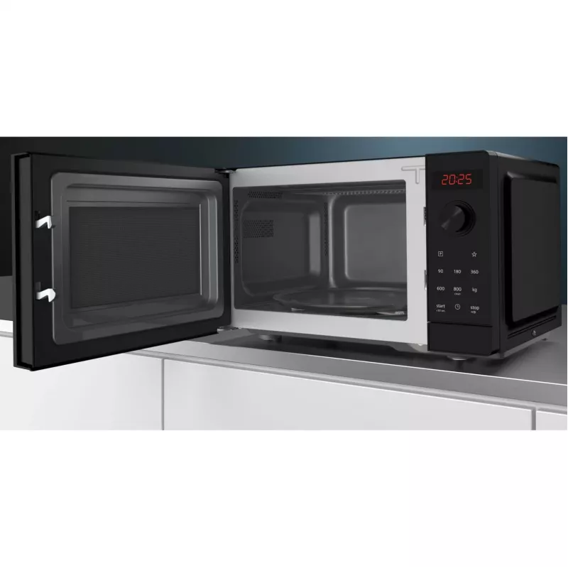 Siemens iQ300 FF023LMB2 mikrouuni musta pelkkä mikrouuni pöytämalli 20 L 800 W