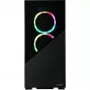 Enermax K8 - Midi Tower - PC - musta - ATX - micro ATX - Mini-ITX - SPCC - karkaistu lasi - pelaaminen (ECA-EK8-BB-ARGB)