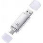 Renkforce RF-USBOS-220 USB-muistitikku 32 GB hopea RF-6684362 USB-A, USB-C® (RF-6684362)