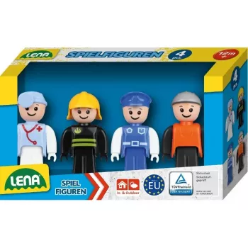 Leikkihahmosetti Lena 04490 sininen – muoviset leikkihahmot, lajitellut siniset hahmot