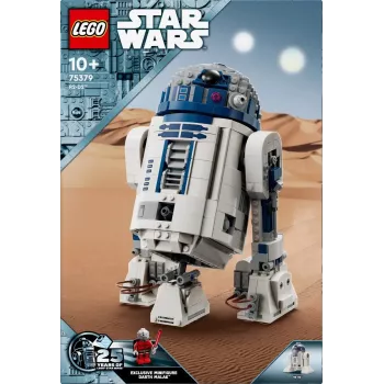LEGO rakennettava droidi R2‑D2, sarja 75379 — 1 050 osaa, 10+ vuotta