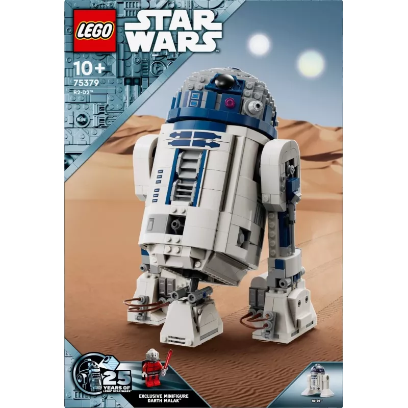 LEGO Star Wars 75379 R2-D2 rakennussarja Darth Malak -minihahmolla, 1050 palaa, 10+