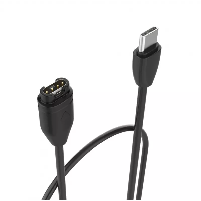 USB-C-latauskaapeli FIXED Garmin Fenix 5/6/7/7X, Epix, Venu 2/3, Vívoactive 3/4/5 – 1 m