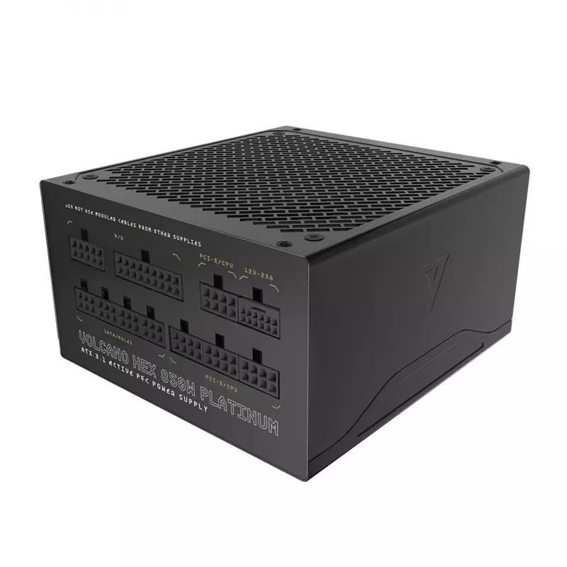 Virtalähde MODECOM Volcano Hex 850W Platinum modulaarinen ATX 850 W 80 Plus Platinum