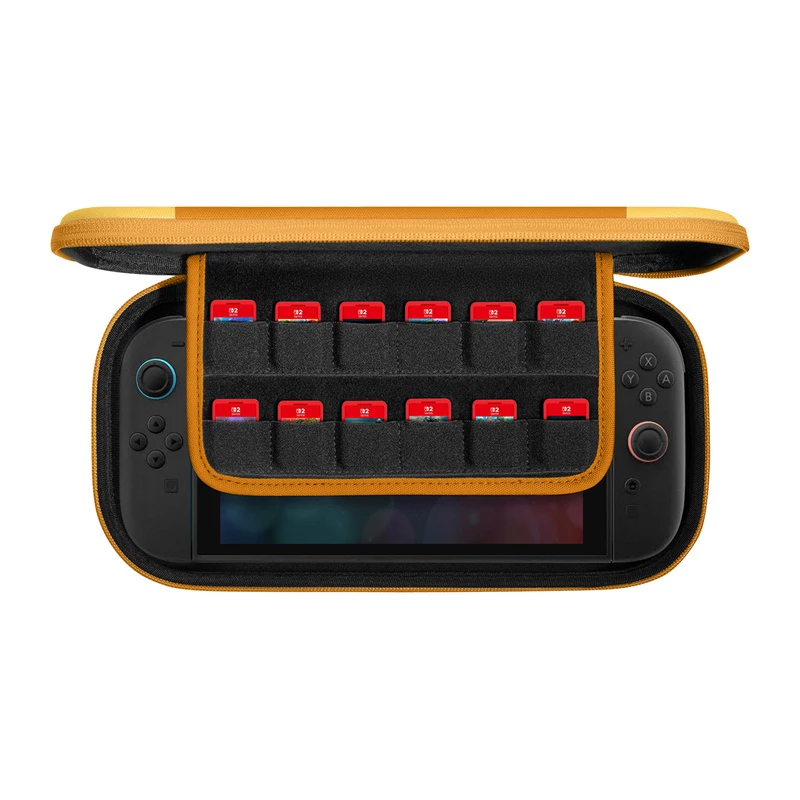 Ohut suojakotelo Tomtoc FancyCase-G05 Nintendo Switch 2:lle, keltainen