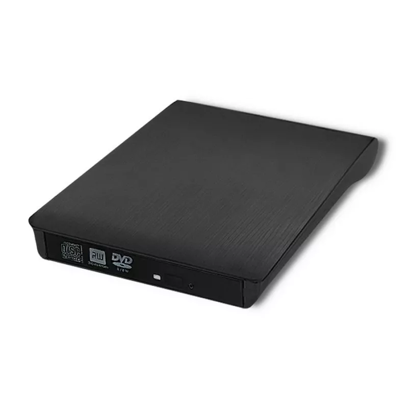 Ulkoinen USB 2.0 SATA -optisen aseman kotelo Qoltec 51863 musta