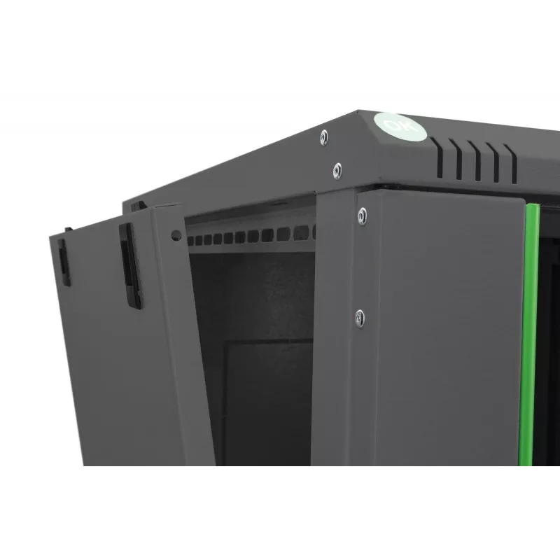 Seinäasennusteline Digitus DN-19 09-U-EC-SW