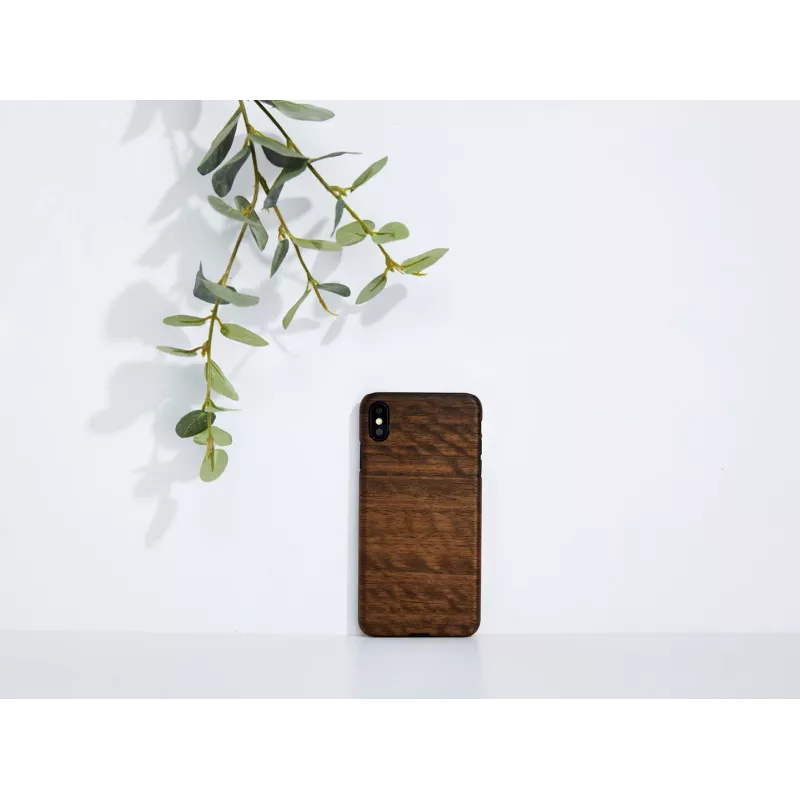 Puhelinkotelo man and wood iPhone XS Max — koala musta