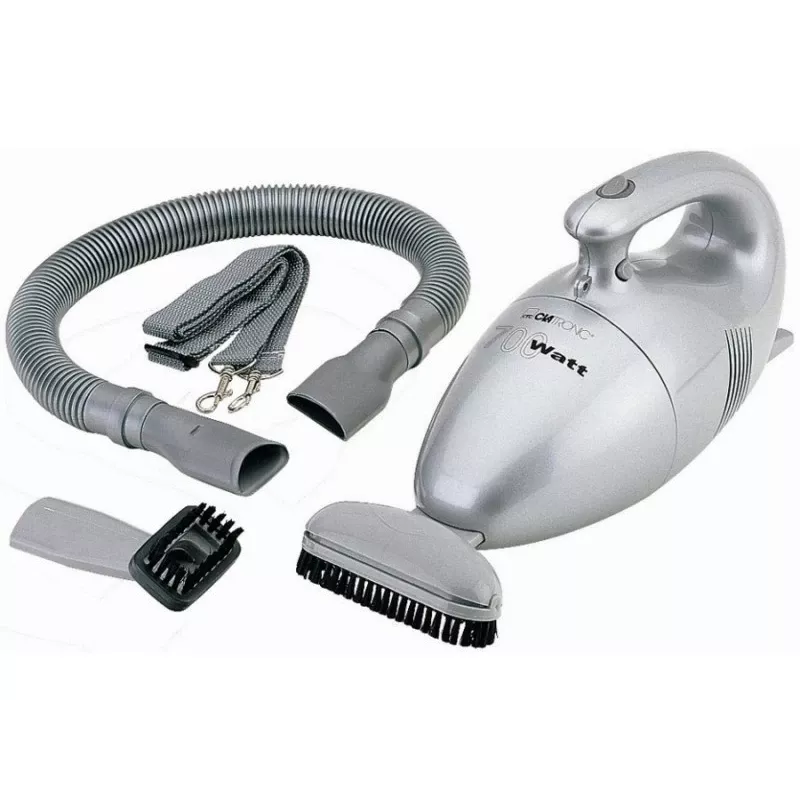 Clatronic HS 2631 käsipölynimuri harmaa pölypussi
