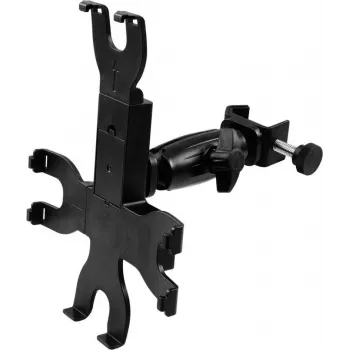 Tablettiteline mikrofonitelineisiin Omnitronic PD-2 säädettävä tableteille ja iPadeille, malli 6000628H