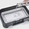 Severin PG 8595 pöytäsähkögrilli — 2000 W, suorakaiteen muotoinen grillipinta, musta