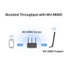 Mercusys MA30H AC1300 High Gain kaksikaistainen Wi-Fi USB -sovitin, musta