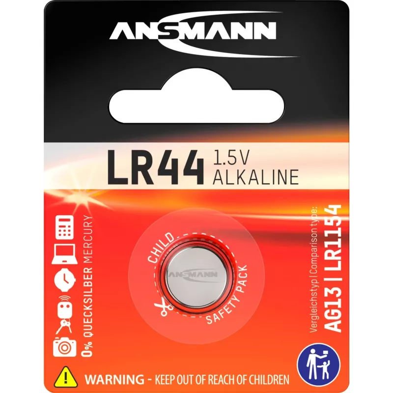 Kertakäyttöparisto Ansmann LR 44