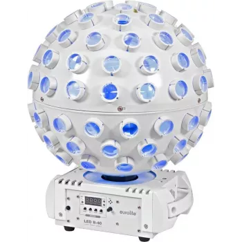 Valotehoste EUROLITE B-40 RGB Color malli 51741088 – RGB-lasertehoste