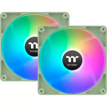 Thermaltake CT120 ARGB Sync Matcha Green 120mm 2 kpl:n pakkaus kotelotuuletin
