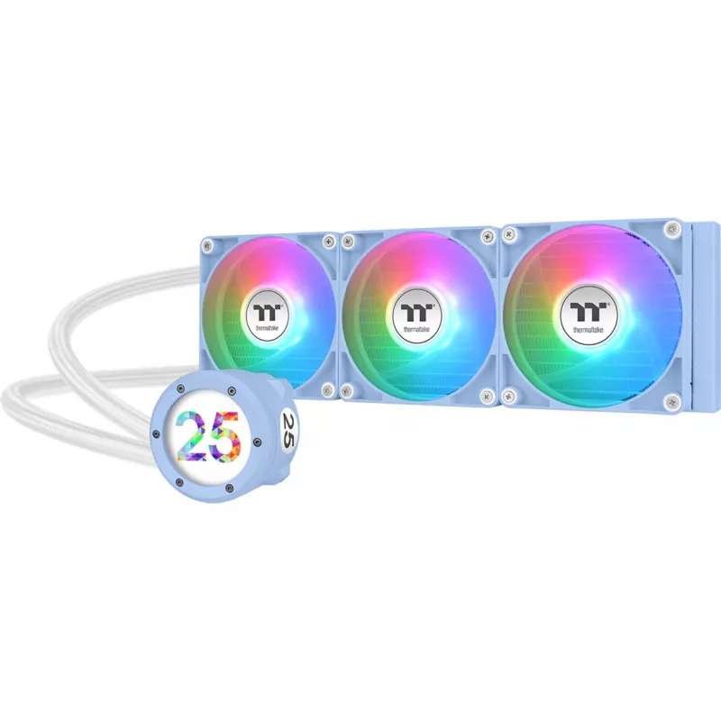 Hybridikylmälaite Thermaltake TH360 V2 Ultra ARGB 12 cm sininen 25,8 Sone