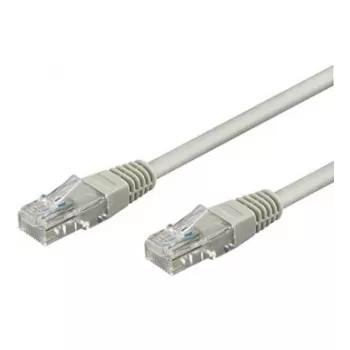Wentronic Goobay CAT 6 -patchkaapeli, U/UTP, harmaa, 3 m - CCA kupariseos (68409)