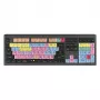 Logickeyboard Avid Pro Tools Astra 2 LKB-PT-A2M-FR näppäimistö Macille, USB, AZERTY ranska, musta