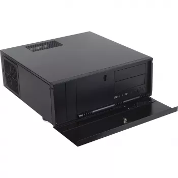 SilverStone Grandia GD07 tietokonekotelo - Tower - SSI, musta