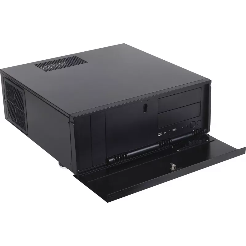 SilverStone Grandia GD07 tietokonekotelo - Tower - SSI, musta