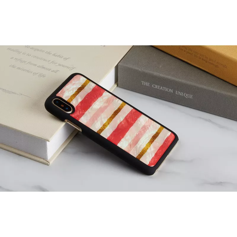 iKins Short Cake suojakuori iPhone XS/X:lle, musta