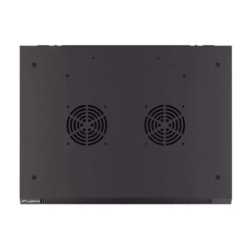 Lanberg seinäasennettava kaappi 19'' purettu litteä pakkaus 27U/600x450mm musta