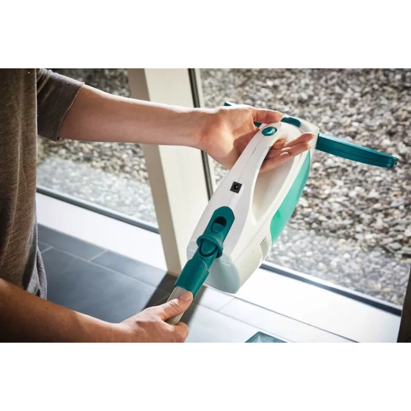 Leifheit ikkunaimuri lasinpesuri Dry&Clean kahvalla ja pesuharjalla 51003