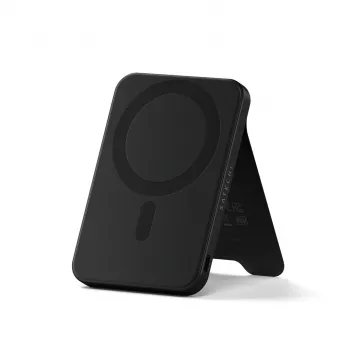 Satechi ST-B5Q2SK varavirtalähde 5000 mAh langaton lataus musta