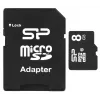 Silicon Power SP008GBSTH010V10SP muistikortti 8 GB MicroSDHC Class 10
