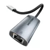 Vention CFP USB Type-C–Gigabit Ethernet -sovitin 1000 Mbit/s, harmaa