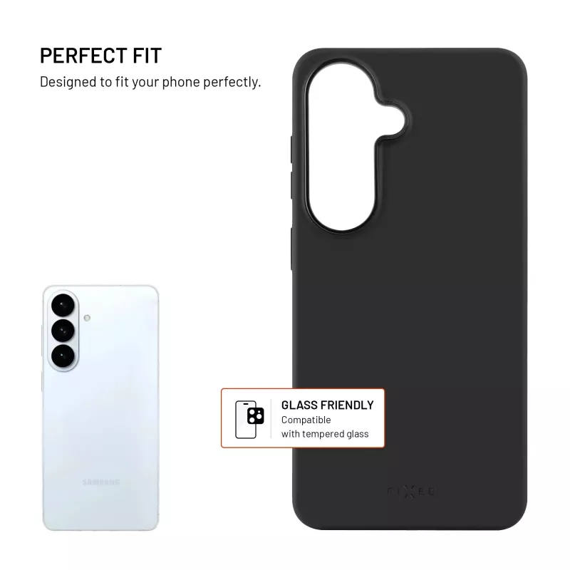 Fixed MagFlow | takakansi | Samsung | Galaxy S26 | nestemäinen silikoni | musta