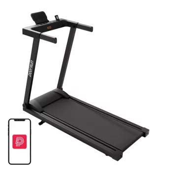 DeerRun A1 Pro Move + taitettava sähköjuoksumatto (musta)