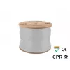 Lanberg LCUF6L-11CU-0305-S U/FTP Cat6a -verkkokaapeli 305 m, umpikupari, LSZH, CPR, 500 MHz, Fluke-testattu, harmaa