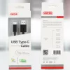 UNITEK Y-C474BK USB-kaapeli USB 3.2 Gen 1 (3.1 Gen 1) 1 m USB A USB C musta
