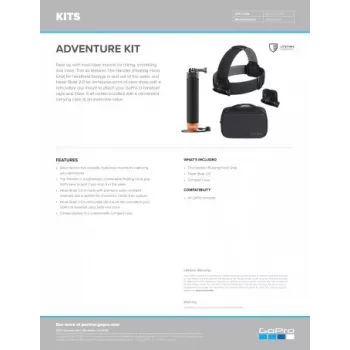 Adventure Kit 3.0 (kamera ei sisälly toimitukseen)