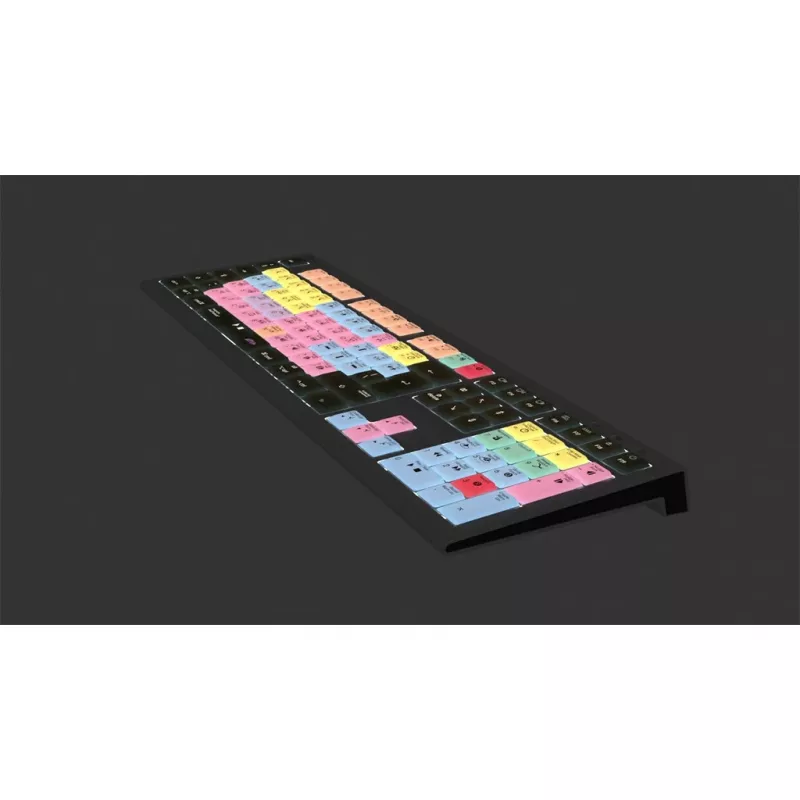 Logickeyboard ASTRA 2 USB QWERTY näppäimistö musta täysikokoinen 104 näppäintä